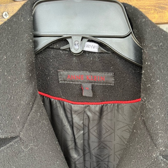 Anne Klein Wool Pea Coat - Picture 3 of 9